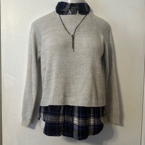 1990’s Como Black vintage Faux Sweater
